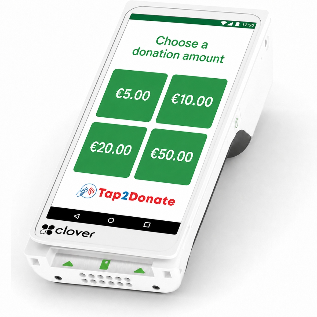 Clover Contactless Donation Terminal